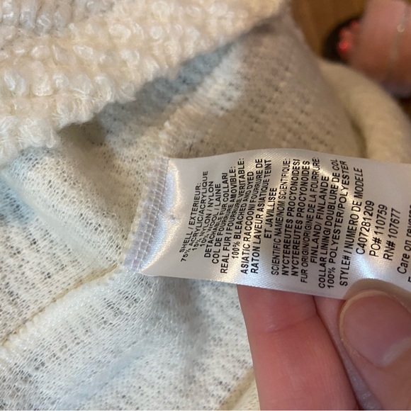 Alice and Olivia fox fur wool cardigan - Picture 7 of 9